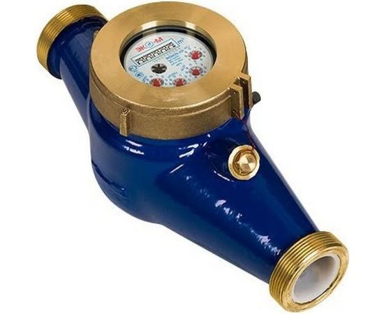 Счетчик воды ЭКО-М ЭКОМЕРА-40 холодный, антимагнитный, Ду40, L300, включает КМЧ Э-40Х-300-СК 