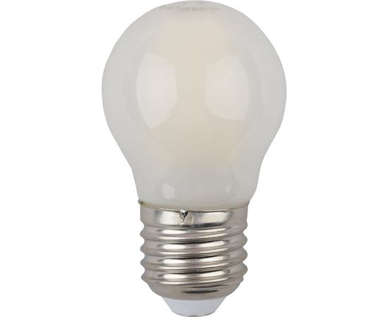 Светодиодная лампа ЭРА F-LED P45-5W-840-E27 frost филамент, шар матированный, нейтральный Б0027932 