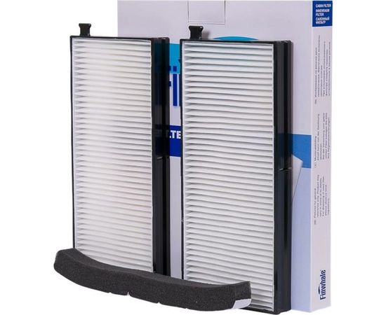 Фильтр салона двойной /упак 2шт / Spectra/Иж/ Shuma FINWHALE AS514 