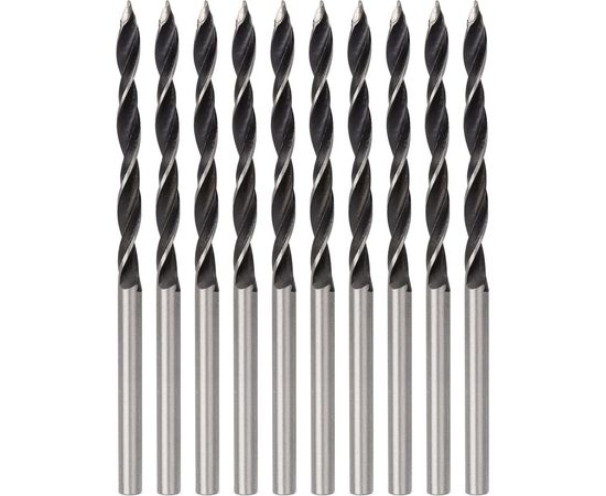 Сверло по дереву спиральное (10 шт; 3х60 мм) RAGE by VIRA 553100 