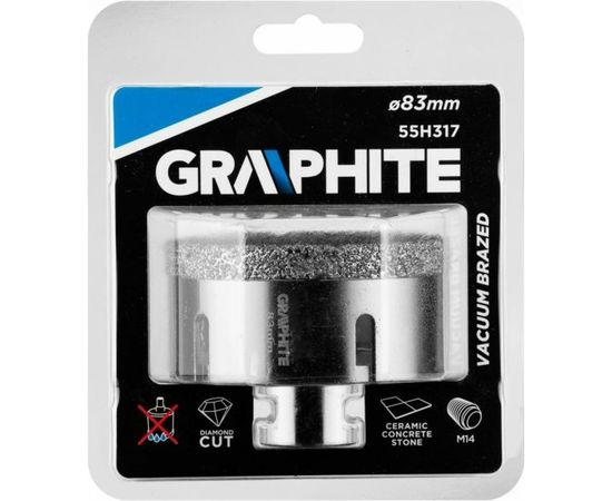 Сверло корончатое (83 мм; M14) GRAPHITE 55H317 