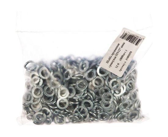 Пружинная гроверная шайба Стройметиз DIN127 М8 цинк 800 шт. 3080058 – изображение 2