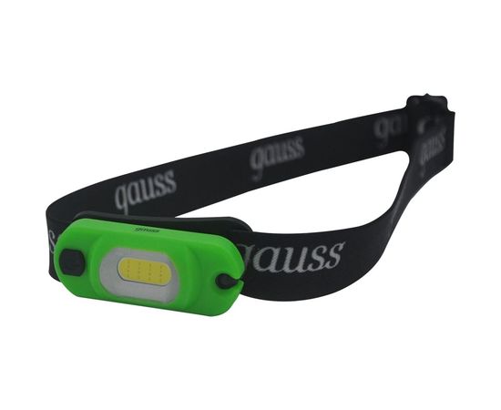 Налобный фонарь Gauss модель GFL408 3W 150lm Li-ion 300mAh LED 1/12/72 GF408 – изображение 2
