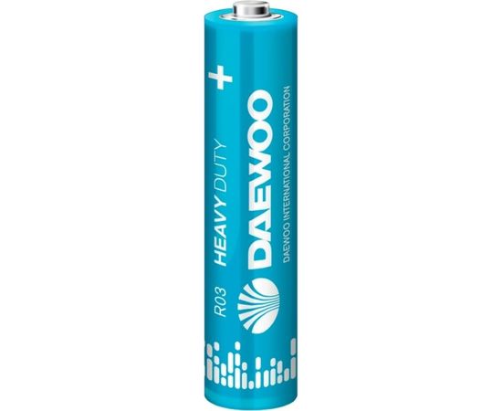 Солевая батарейка DAEWOO R03 Heavy Duty 2021 BL-4 5029361 – изображение 2