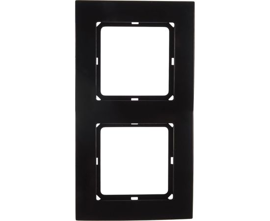 Рамка duwi на 2 поста серия Palazzo, черный 26509 2 – изображение 2