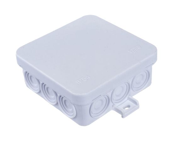 Распределительная коробка Ruvinil, ОП 85х85х35мм 12 вводов IP54 белый 67093Б – изображение 2