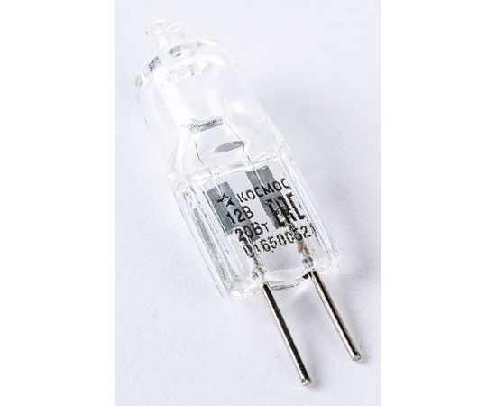 Лампа галогенная КОСМОС JC 20W G4 12V LKsmJC12V20W – изображение 2