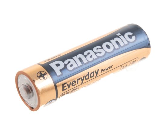 Щелочная батарейка LR6 AA Everyday Power 1.5В бл/4 Panasonic 5410853024712 – изображение 2