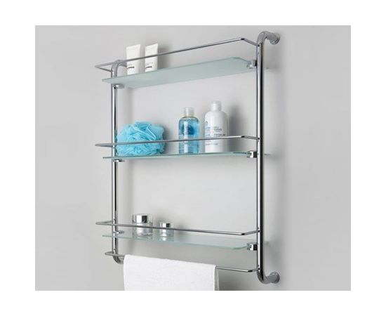 Полка WasserKRAFT стеклянная, тройная K-2033 – изображение 2