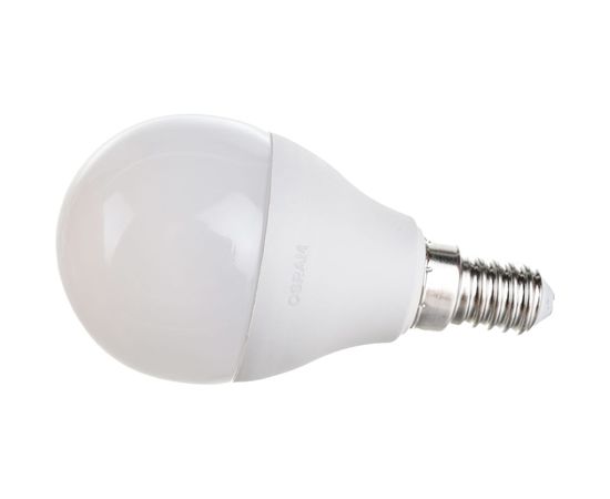 Светодиодная лампа OSRAM LED STAR, P, шар, 6.5Вт, E14, 550 Лм, 3000 К, теплый белый свет 4058075134294 – изображение 3