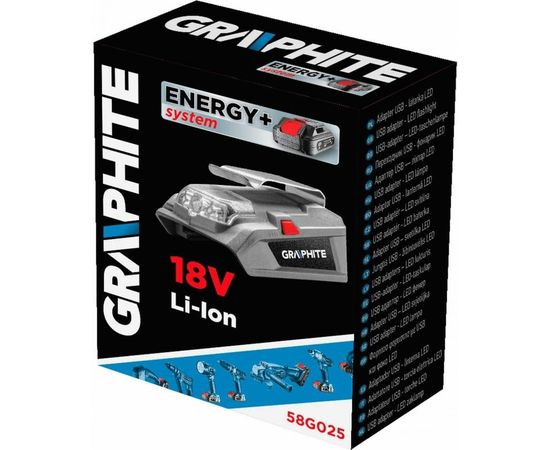 Переходник-фонарик GRAPHITE, USB LED Energy+ 58G025 – изображение 3