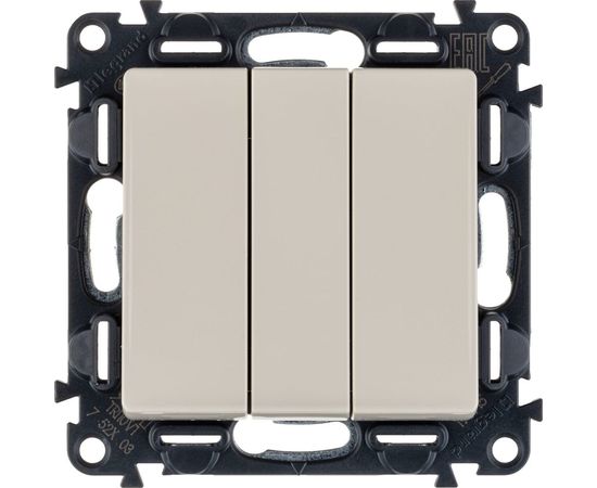 Механизм выключателя Legrand 3-кл. СП Valena Life 10А IP20 250В 10АХ Leg 752503 413958 – изображение 3
