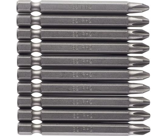 Биты 10 шт, РН2, 70 мм AEG ASDPH27010 4932479507 – изображение 3