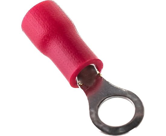 Кольцевой изолированный наконечник STEKKER М4 0,5-1,5 - 0,6 мм, красный 39368 – изображение 3