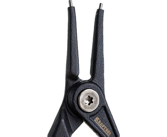 Съемник стопорных колец KRAFTOOL с прямыми губками, внешний, 180 мм 22812-3 – изображение 3