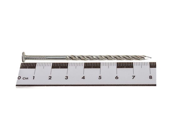 Винтовые оцинкованные гвозди Метизный двор 3.0x80, 5 кг 4690441000828 – изображение 4