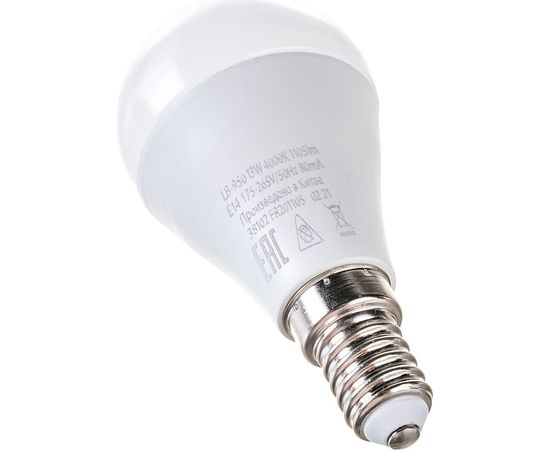 Светодиодная лампа FERON LB-950, G45 шар малый, 13W 230V E14 4000К, 1105Lm 38102 – изображение 4