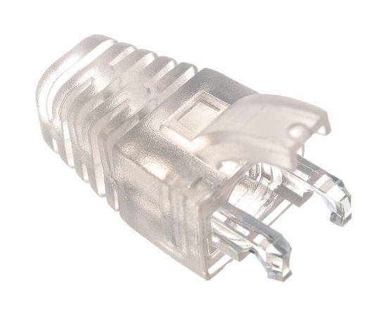 Защитный прозрачный колпачок для коннекторов RJ45 NIKOMAX 100шт NMC-RJBOOT55B-TR-100 – изображение 5