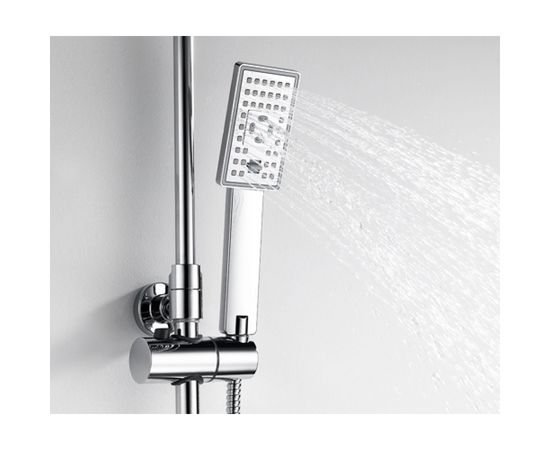 Душевой комплект со смесителем для душа WasserKRAFT 80/115 x 54,2 см A17702 – изображение 5