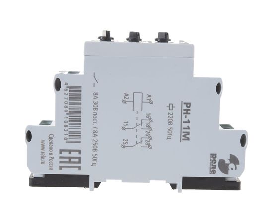 Реле контроля напряжения Реле и Автоматика, РН-11М 220В 50Гц A8223-80108318 – изображение 6