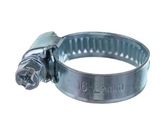 Червячный хомут Gigant 16-25 мм/9 W1, 25 шт G/1/28 – изображение 6