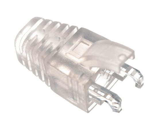 Защитный прозрачный колпачок для коннекторов RJ45 NIKOMAX 100шт NMC-RJBOOT55B-TR-100 – изображение 6