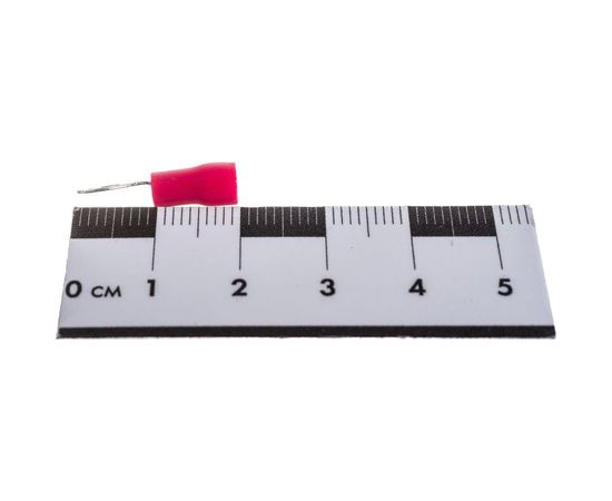 Кольцевой изолированный наконечник STEKKER М4 0,5-1,5 - 0,6 мм, красный 39368 – изображение 7