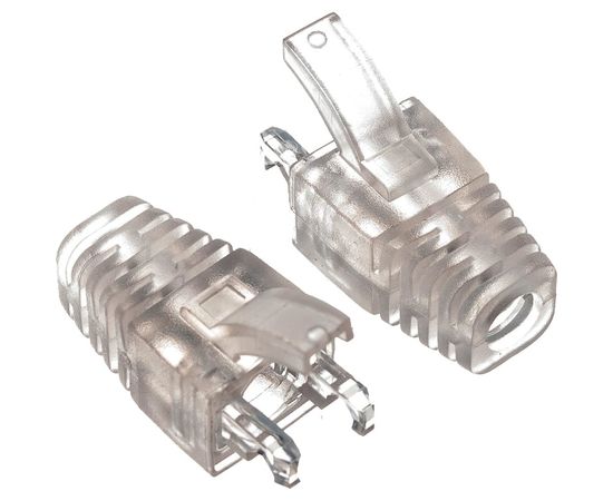 Защитный прозрачный колпачок для коннекторов RJ45 NIKOMAX 100шт NMC-RJBOOT55B-TR-100 – изображение 7