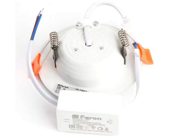 Встраиваемый светодиодный светильник FERON AL1527 5W, 4500K, 400Lm, белый 41194 – изображение 7
