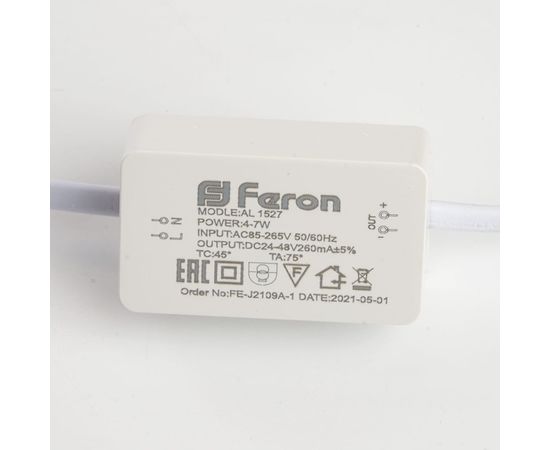 Встраиваемый светодиодный светильник FERON AL1527 5W, 4500K, 400Lm, белый 41194 – изображение 8
