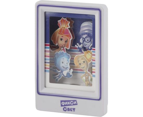 ночник ЭРА NN611LSV ФИКСИКИ фиолетовый Б0016534 