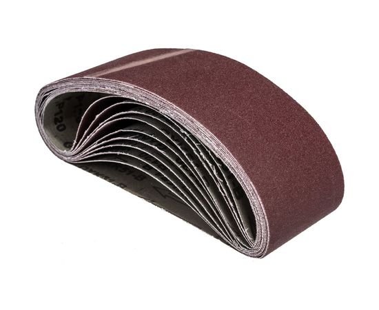 Лента шлифовальная Rodex (№120; 75x533 мм; 10 штук) Bull RBS120 