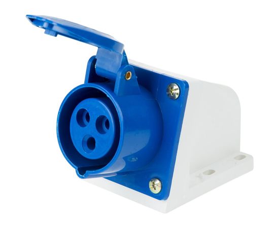 Розетка REXANT 113 стационарная 2Р+РЕ 16А 220В IP44 11-8909 