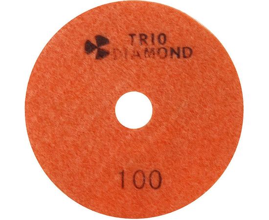 Круг алмазный гибкий шлифовальный Черепашка 100 № 100 Trio-Diamond 340100 