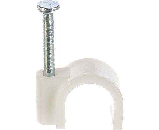 Крепежная скоба Navigator круглая d9 с гвоздем NCR-09-50 50шт 4670004710708 155801 