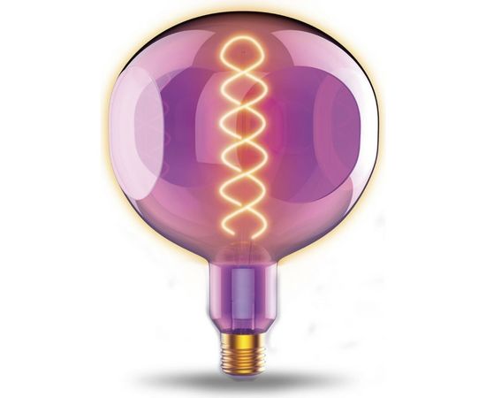 Лампа LED Gauss Filament G150CR Rainbow E27 5W 250lm 1800K 150х220mm 1/6 1007802103 