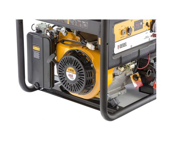 Бензиновый генератор DENZEL PS 90 EA, 9,0 кВт, 230В, 25л 946934 – изображение 15