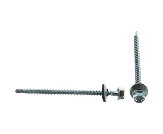 Кровельный саморез Tech-Krep КР ZP сверло 4,8х76 3 шт - пакет 124642 – изображение 2