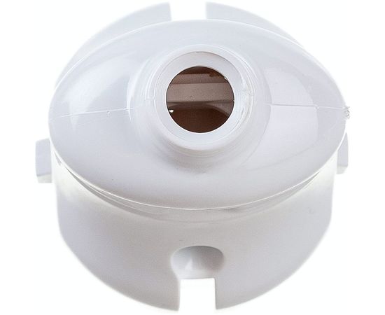 Разборная прямая вилка IEK ВПп20-01-Ст, без заземляющего контакта, 6А, белая EVP20-06-01-K01 – изображение 2