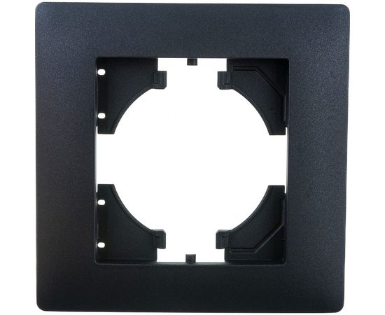 Рамка GUSI ELECTRIC Bravo 1-местная, цвет графит С1010-010 – изображение 2