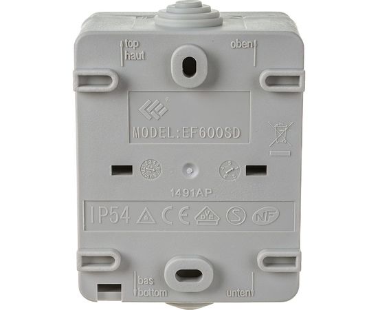 1-кнопочный выключатель IEK ФОРС наружный монтаж IP54 EVS13-K03-10-54-DC – изображение 2