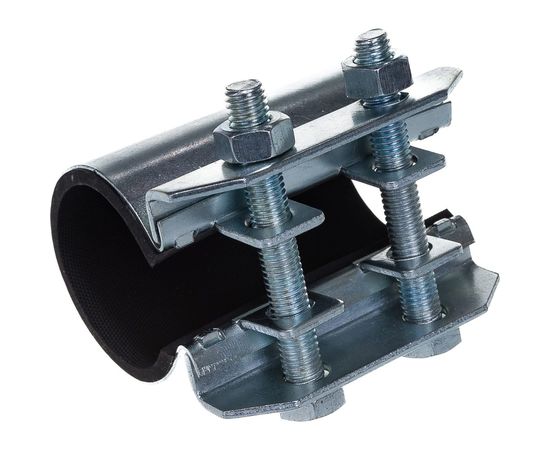 Ремонтный хомут ДТРД оцинк. краб 1" Ду 25, Дн 32-35, шир.70 17003 – изображение 2