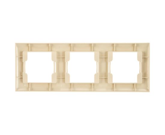 Трехместная рамка Volsten V01-22-A31-M Violet, 9152 – изображение 2