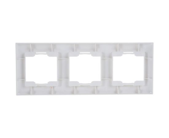 Трехместная вертикальная рамка Volsten V01-11-A32-M, Magenta, 9968 – изображение 2