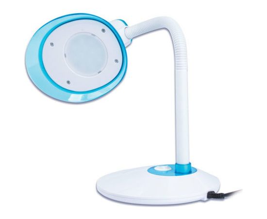 Настольный светильник SONNEN OU-608, на подставке, светодиодный, 5 Вт, белый/синий, 236669 – изображение 3