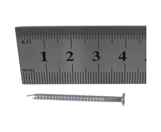 Ершёные гвозди с конической головкой Профикреп цинк, 2,5х40 0,25 кг 113007 – изображение 3