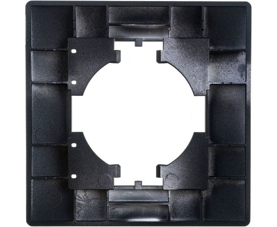 Рамка GUSI ELECTRIC Bravo 1-местная, цвет графит С1010-010 – изображение 3