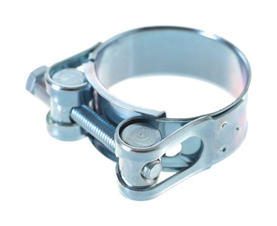 Металлические хомуты СИБРТЕХ, силовые, 40-43мм, ширина 20мм, шарнирный, W1, 2шт 47525 – изображение 3