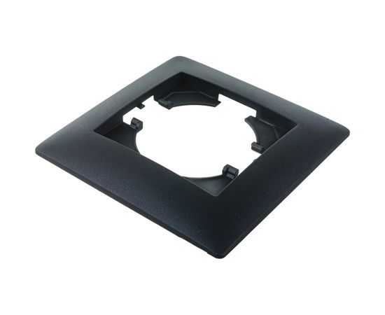 Рамка GUSI ELECTRIC Bravo 1-местная, цвет графит С1010-010 – изображение 4