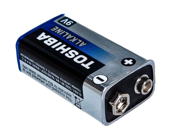 Алкалиновый элемент питания Toshiba 6LR61 1/card 545 – изображение 4